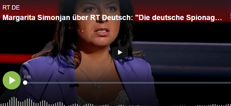 Margarita Simonjan: „Die Ukraine will Moskau ein eigenes 9/11 bescheren“